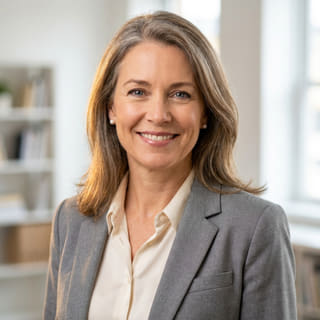 Headshot of Sarah Coleman, who holds the Chief Financial Officer role at Prospernage