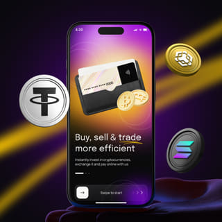 Mobile device displaying the Prospernage trading platform